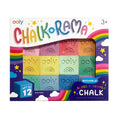 OOLY - Chalk-O-Rama Block Sidewalk Chalk (Set of 12)