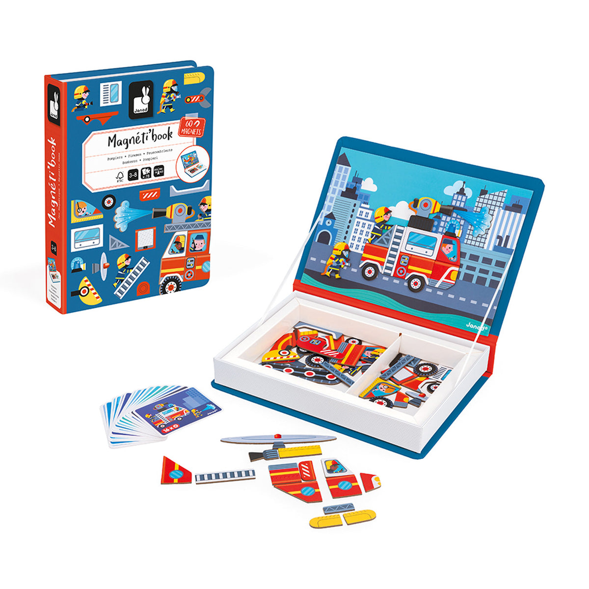 JANOD - Magnetibook Brandweer - 3 jr +