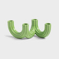 &KLEVERING - Candle holder churros green