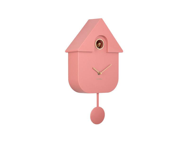 KARLSSON - Wall Clock Modern Cuckoo Oro - Rose Tan