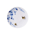 HEINEN DELFTSBLAUW - Wandbord Vlindergoud 20 cm