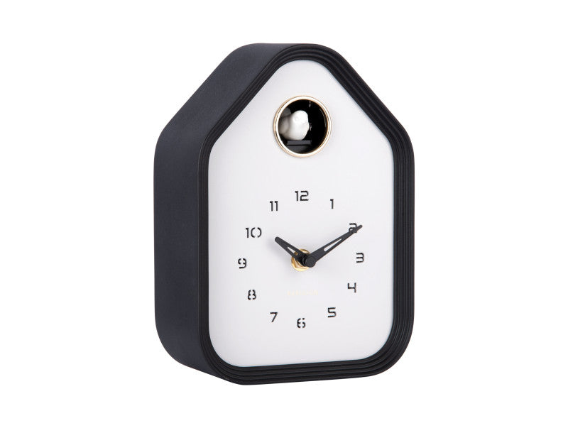 KARLSSON - Wall/Table Clock Reina Cuckoo - Black