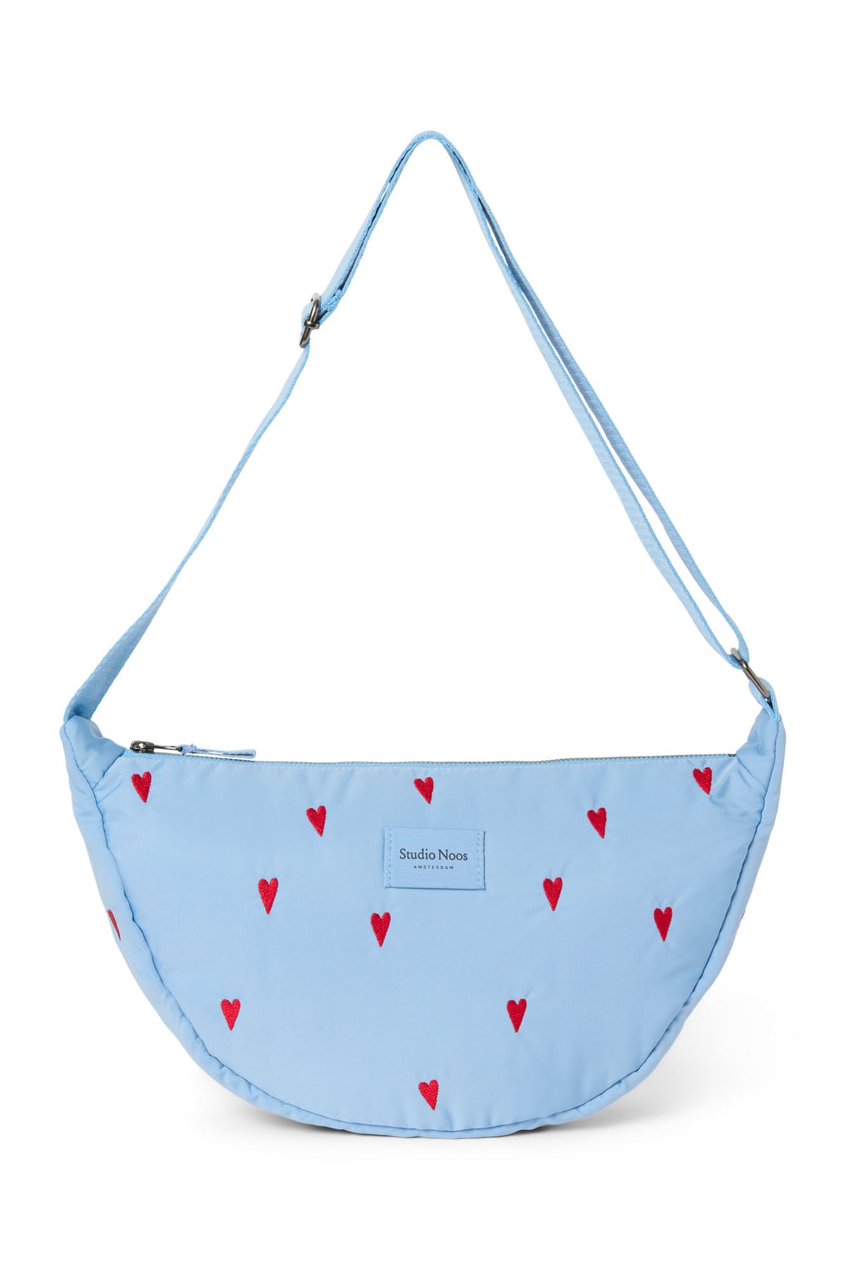 STUDIO NOOS - Light blue Hearts Puffy Adult Fanny Pack