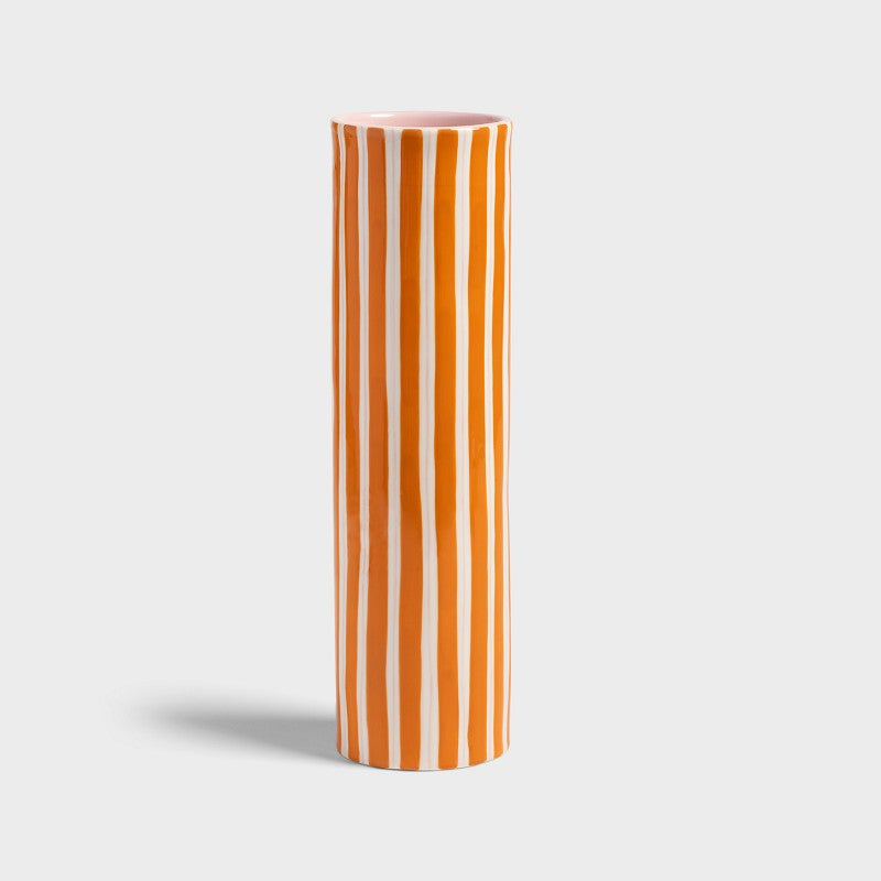 &KLEVERING - Vase ray orange