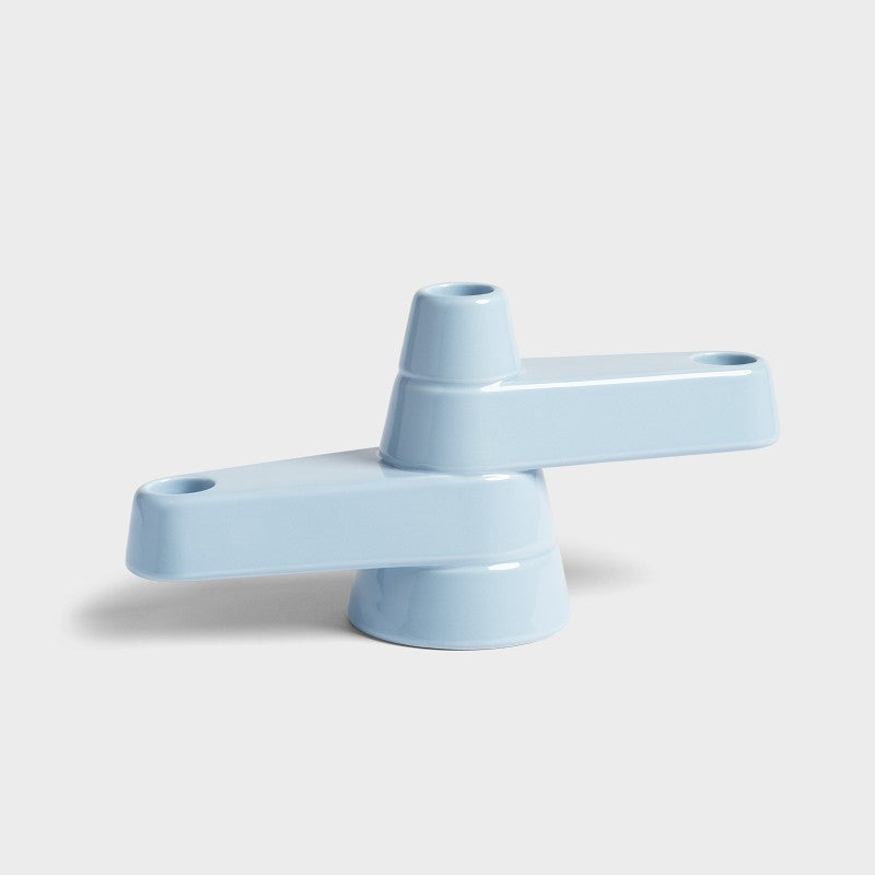&KLEVERING - Candle holder brute blue