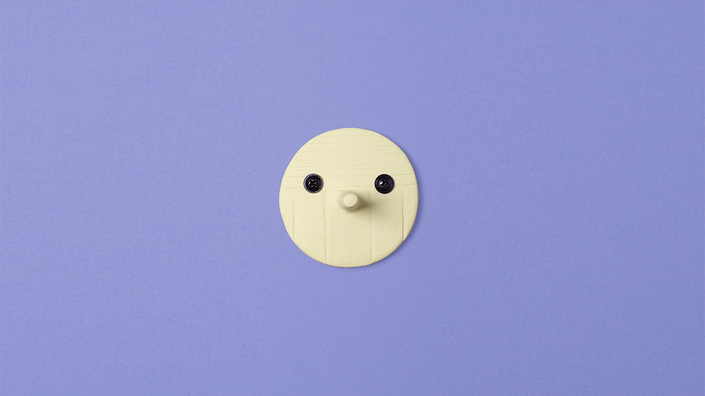 STUDIO DAPHNE ZUILHOF - Wandhaak Nosy Yellow