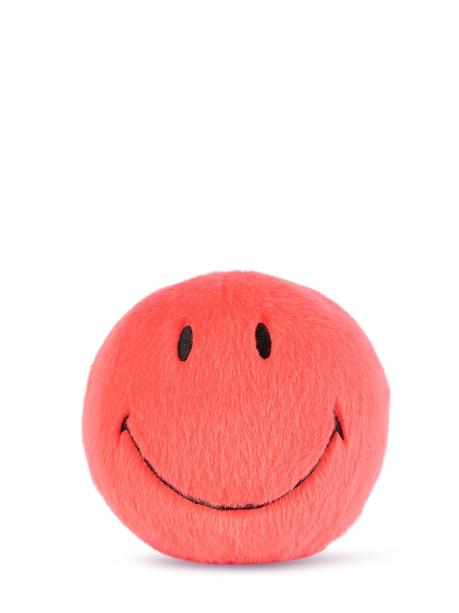 BON TON TOYS - Smiley ECO Fuzzy Bright coral - 13 cm