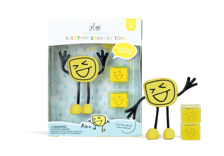 GLOPALS - Light up character Alex yellow