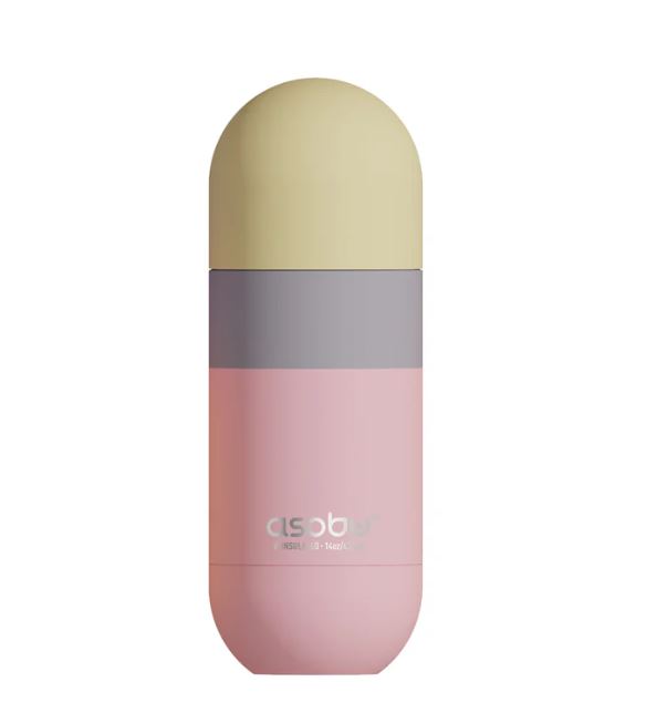 ASOBU - ORB Bottle Pastel peach