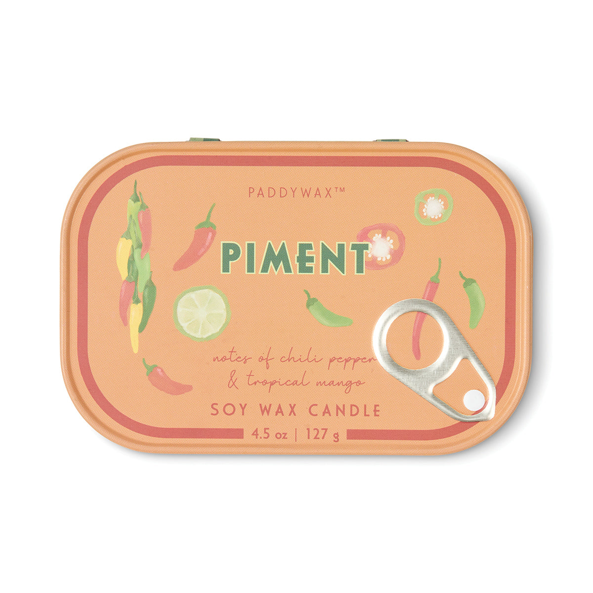 PADDYWAX - Bistro 4.5 oz Tin Candle - Piment