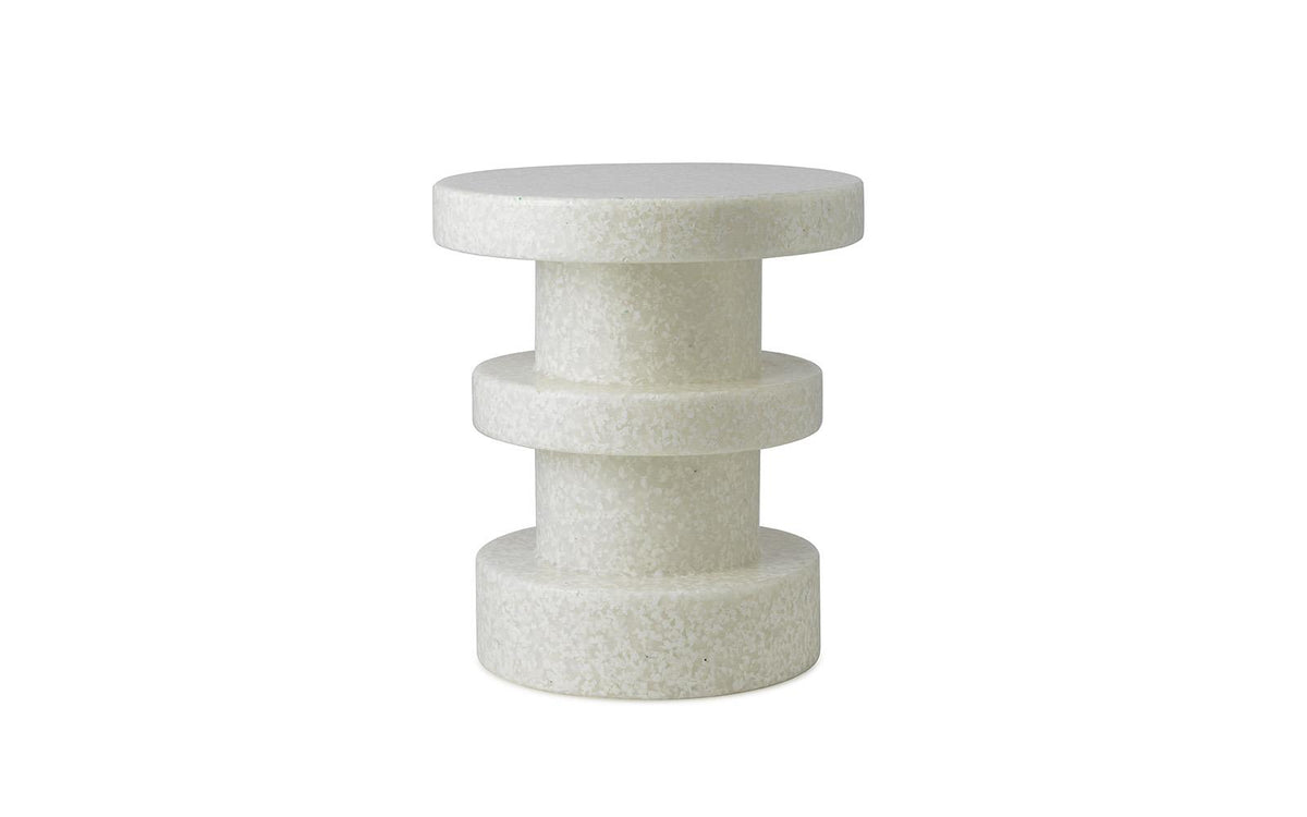 NORMANN COPENHAGEN - Bit Stool Stack White / White