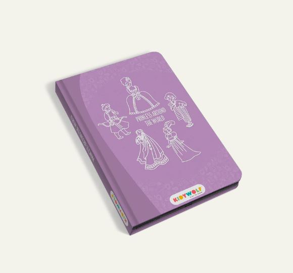 KIDYWOLF - KIDYDRAW-MINI Tekenbord Prinsessen