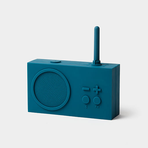 LEXON - TYKHO 3 FM radio – 3W Bluetooth® speaker - Duck Blue