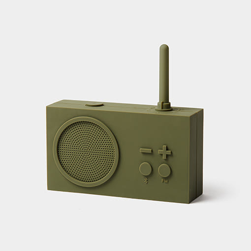 LEXON - TYKHO 3 FM radio – 3W Bluetooth® speaker - Kahki