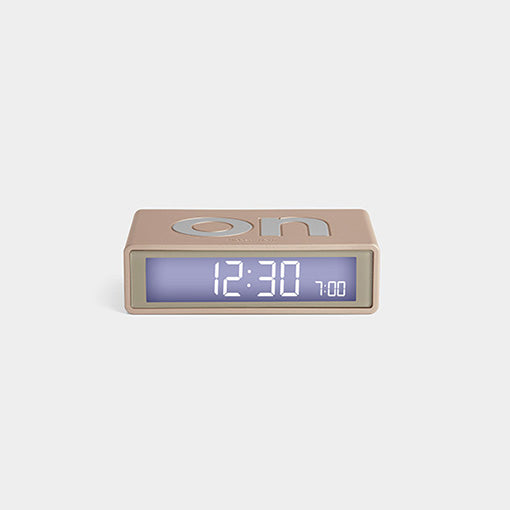 LEXON - FLIP Mini alarm clock - Soft Gold