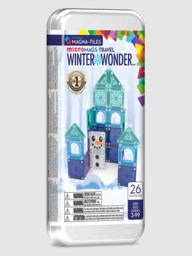 MAGNA TILES - Winter Wonder 26-Piece Travel Set