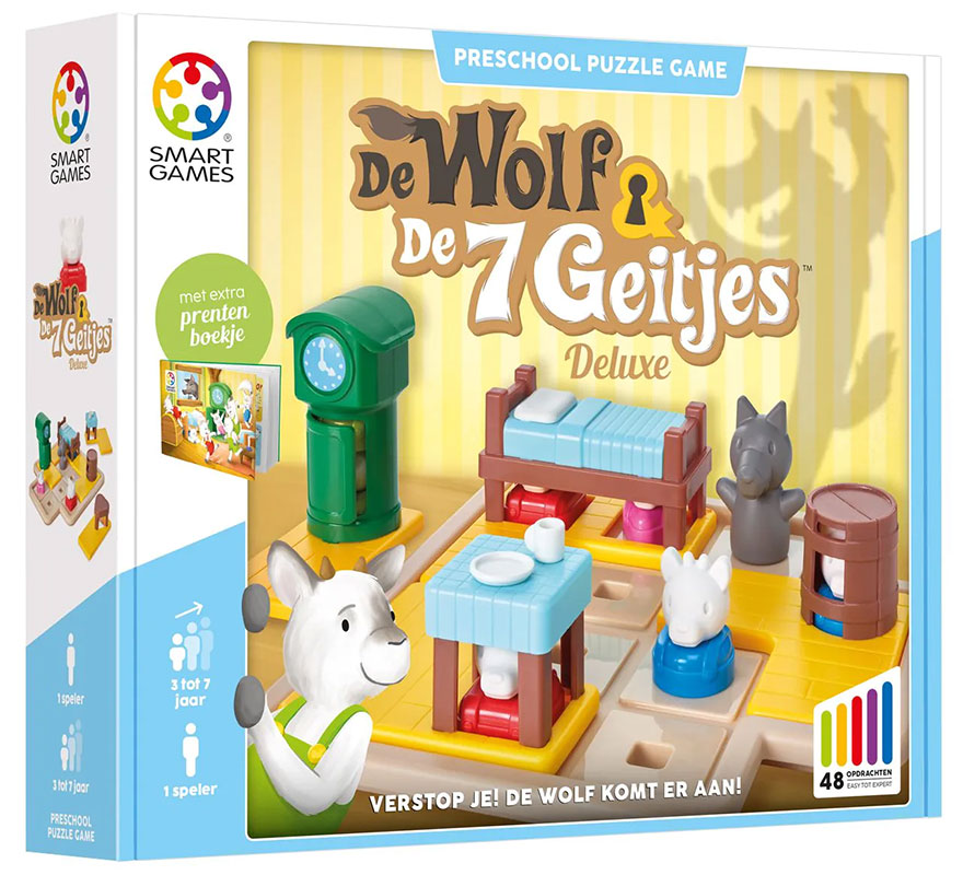 SMARTGAMES - De Wolf en de Zeven Geitjes