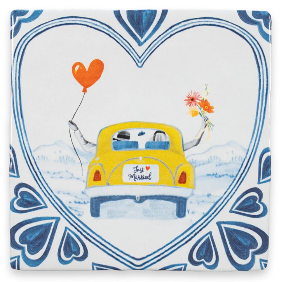 STORYTILES - 'Just married off we go' Small