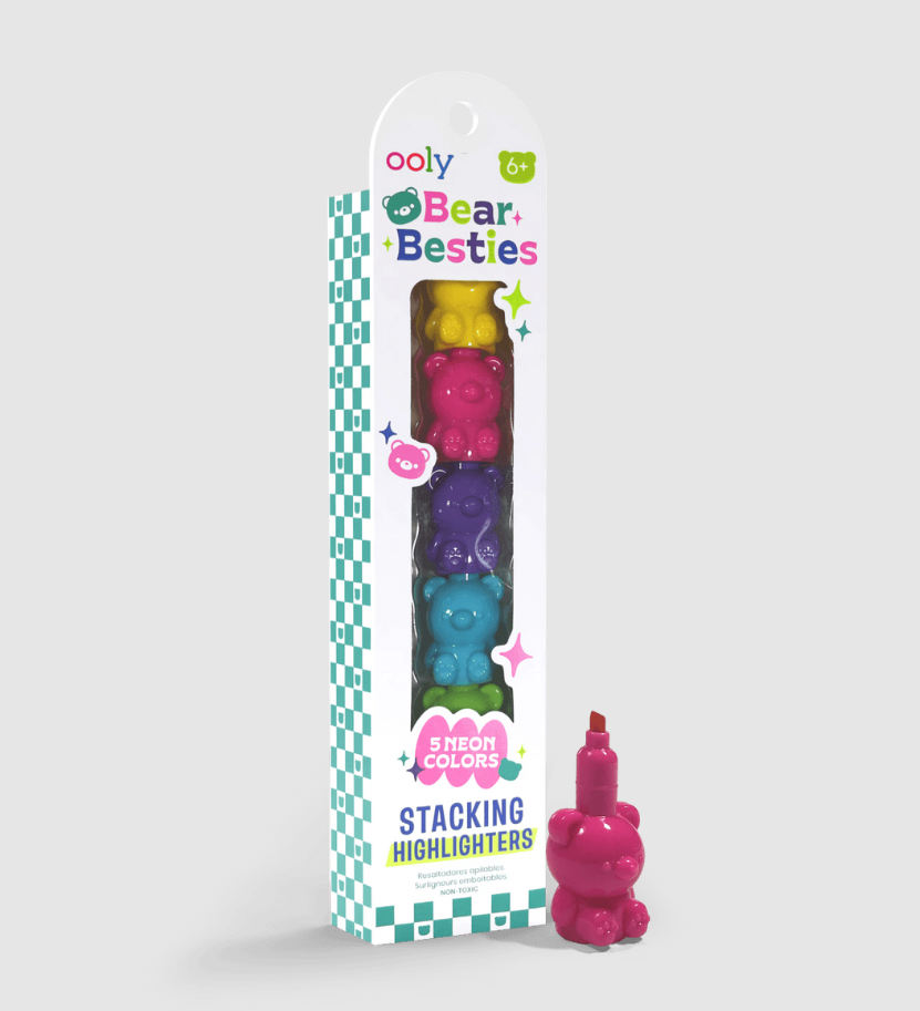 OOLY - Bear Besties: Stacking Highlighter in box