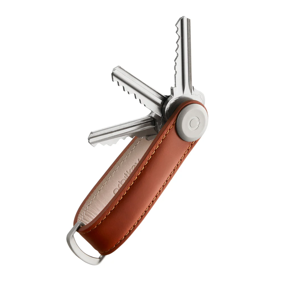 ORBITKEY - Cognac / Tan - Leer