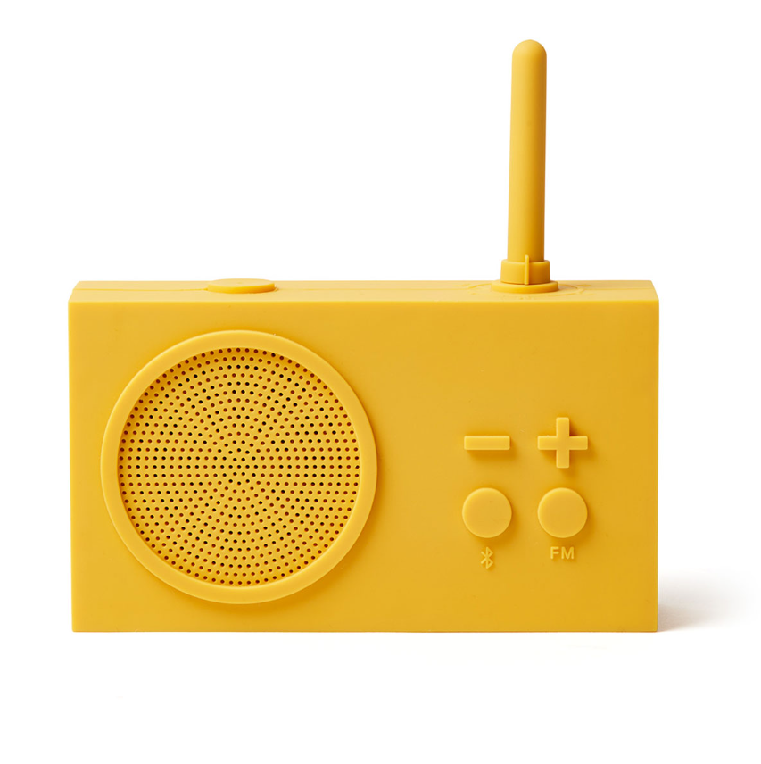 LEXON - TYKHO 3 FM radio – 3W Bluetooth® speaker - Yellow