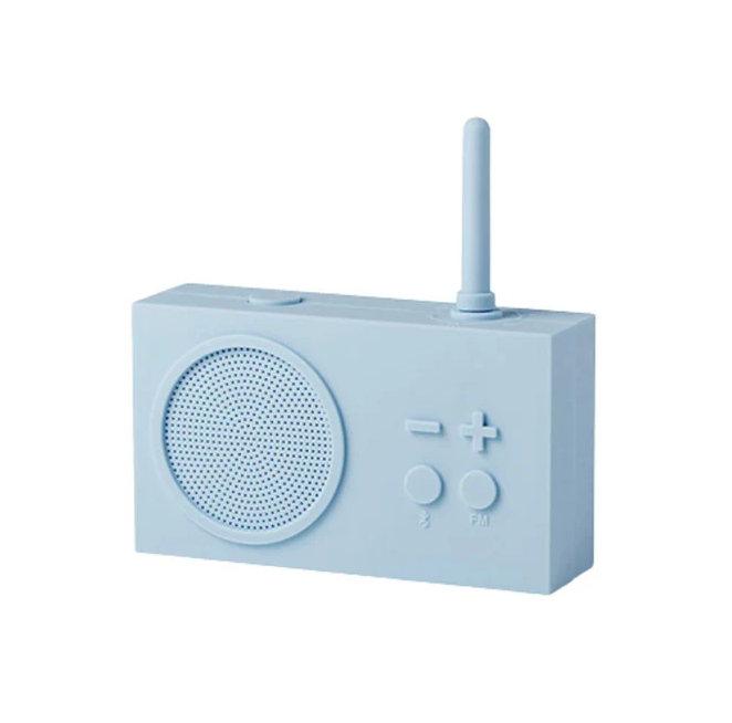 LEXON - TYKHO 3 FM radio – 3W Bluetooth® speaker - Light blue