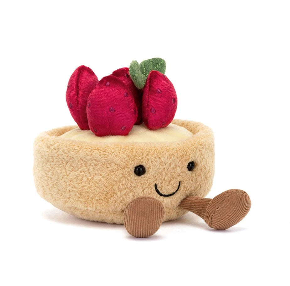 JELLYCAT - Amuseables Fleurette Tarte Aux Fraises