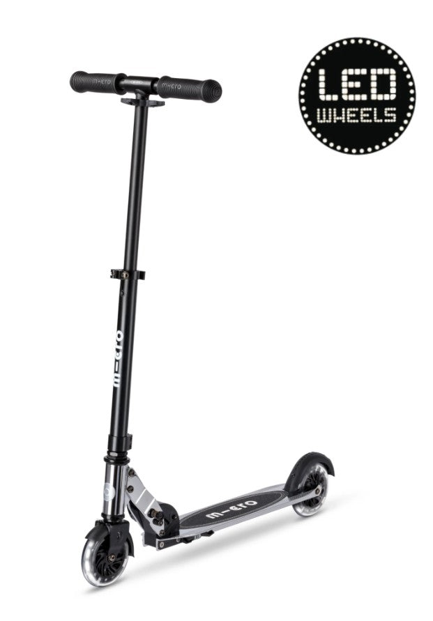 MICRO STEP - Micro Sprite LED - 2-wiel vouwstep - Silverchrome