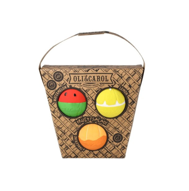 OLI & CAROL - Fruit Salad Baby Sensory Balls