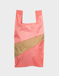 SUSAN BIJL - The New Shopping Bag MEDIUM - Coral & Moss