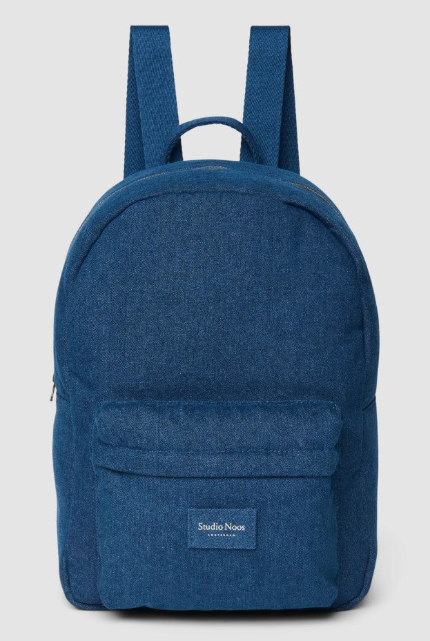 STUDIO NOOS - Denim Midi Backpack - Dark Blue