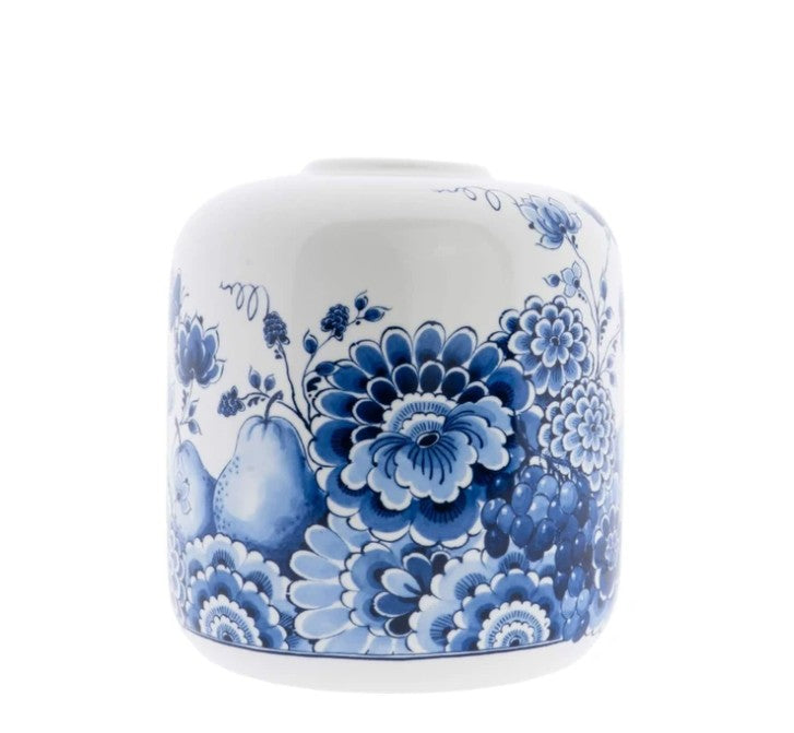 HEINEN DELFTSBLAUW - Vaas Fruit - Cabinet des Fleurs - Keramiek - 17 cm