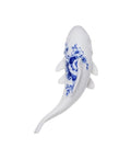 HEINEN DELFTSBLAUW - Wanddecoratie vis - Keramiek - Delfts blauw - Klein - 18,5 cm