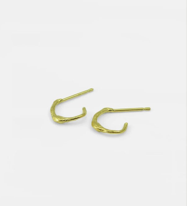 STUDIO MHL - Earrings Melted hoops