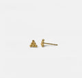 STUDIO MHL - Earrings Dotted tiny triangle