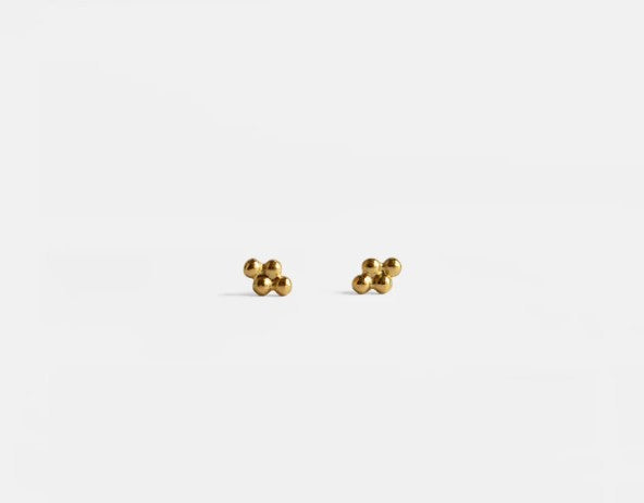 STUDIO MHL - Earrings Dotted tiny rhombus