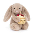 JELLYCAT - Bashful Beige Bunny 'Birthday'