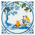 STORYTILES - 'Quality time at the campfire' Small