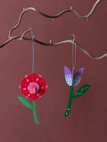 STUDIO ROOF - Hang ornamenten set Northern Tales - Folk Flower