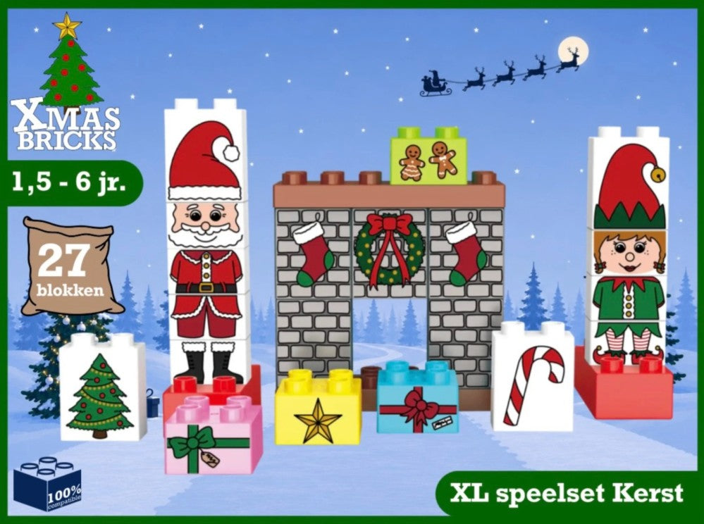 SINT BRICKS - XL speelset Kerst