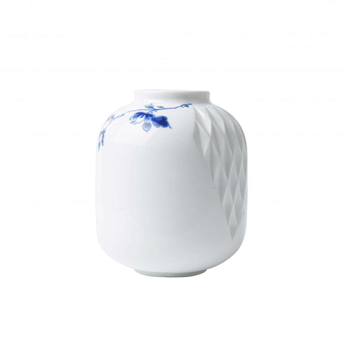 HEINEN DELFTSBLAUW - Blauw Vouw vaasje nr. 3