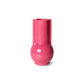 HK LIVING - Ceramic vase hot pink