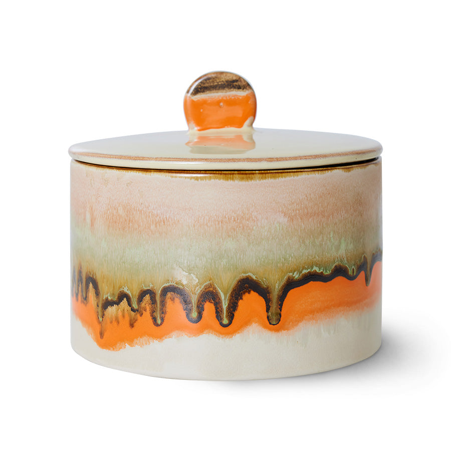 HK LIVING - 70s ceramics: cookie jar Burst