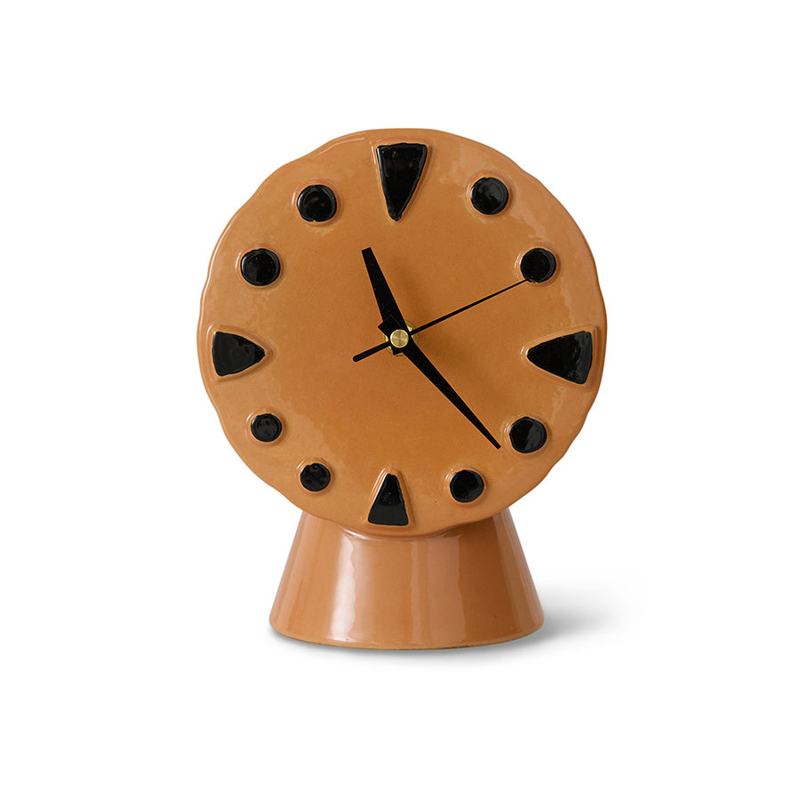 HK LIVING - Retro ceramic clock Peach