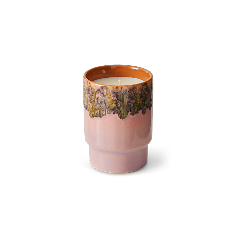 HK LIVING - 70s ceramics: small scented candle Miami