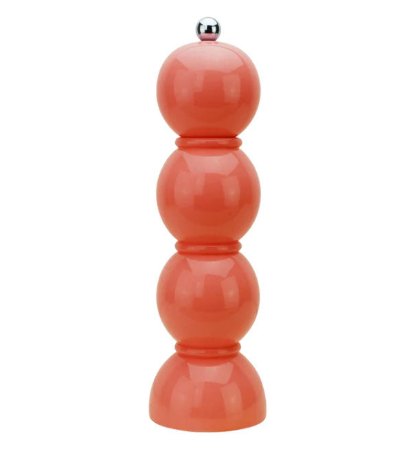 ADDISON ROSS - Bobbin Salt or Pepper Mill - Coral
