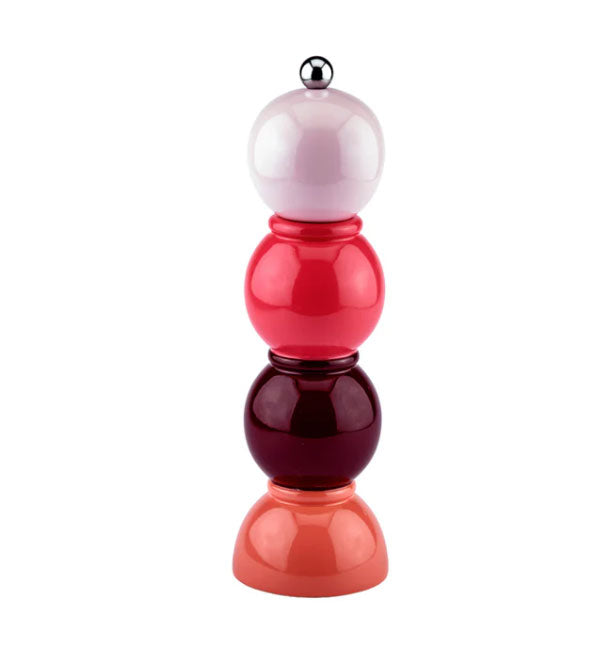 ADDISON ROSS - Bobbin Salt or Pepper Mill - Pink multi