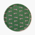 BLU KAT - Dienblad rond Luipaard groen - 38 cm