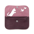 KEECIE - Portemonnee - Cat Chase Small - Aubergine