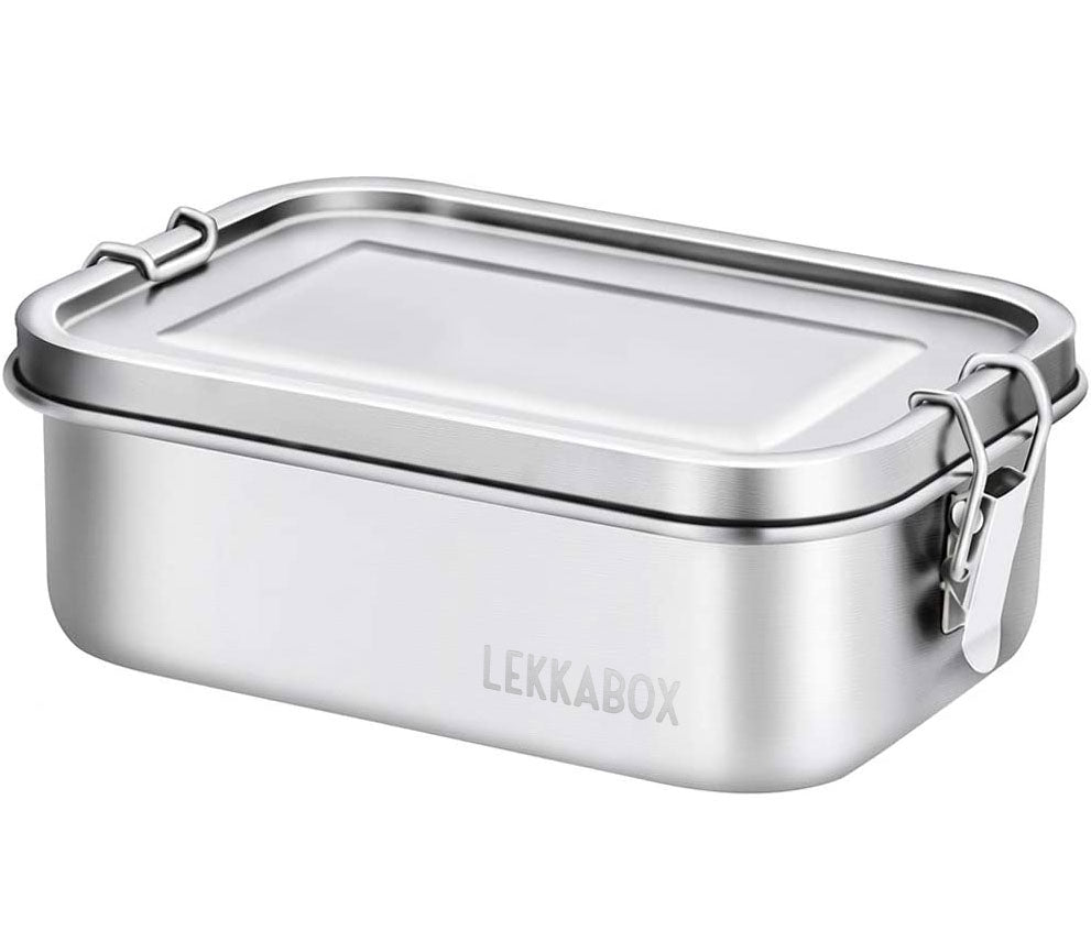 LEKKABOX - RVS Lunchbox - 1000 ml